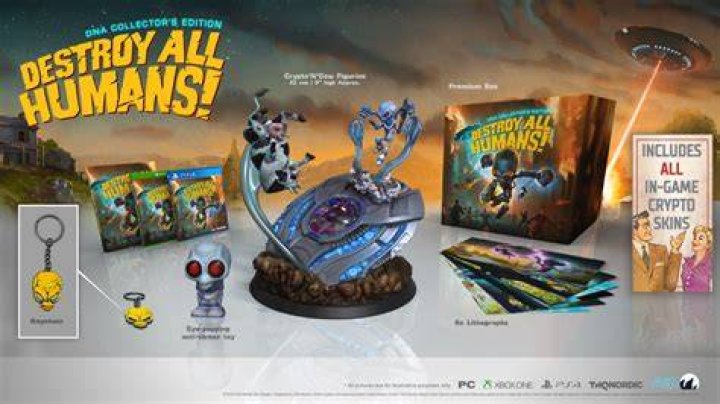 Destroy All Humans! Special Editions Announced with Pre-Orders
