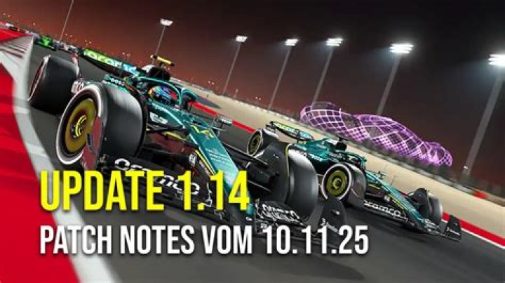 F1 2021 Update 1.14 Patch Notes