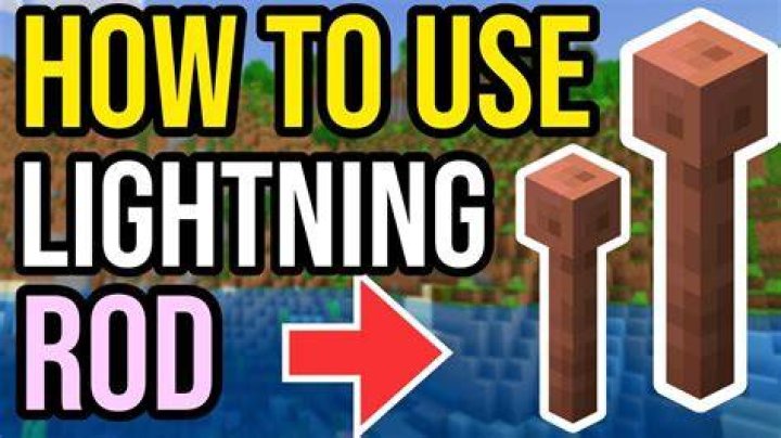 Minecraft: How to Make a Lightning Rod