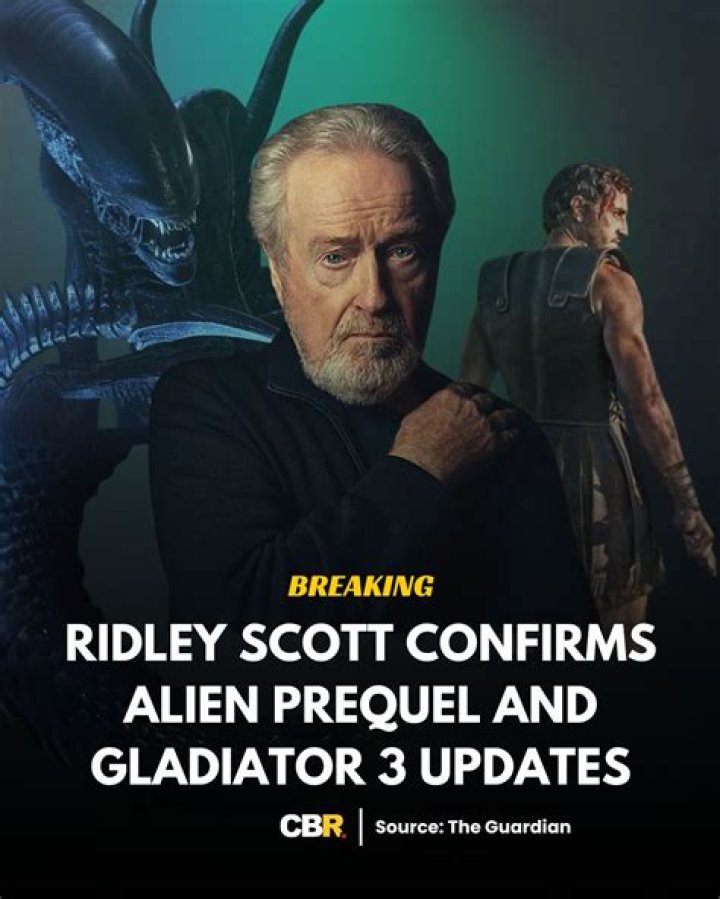 Ridley Scott Confirms Three More Alien Prequels